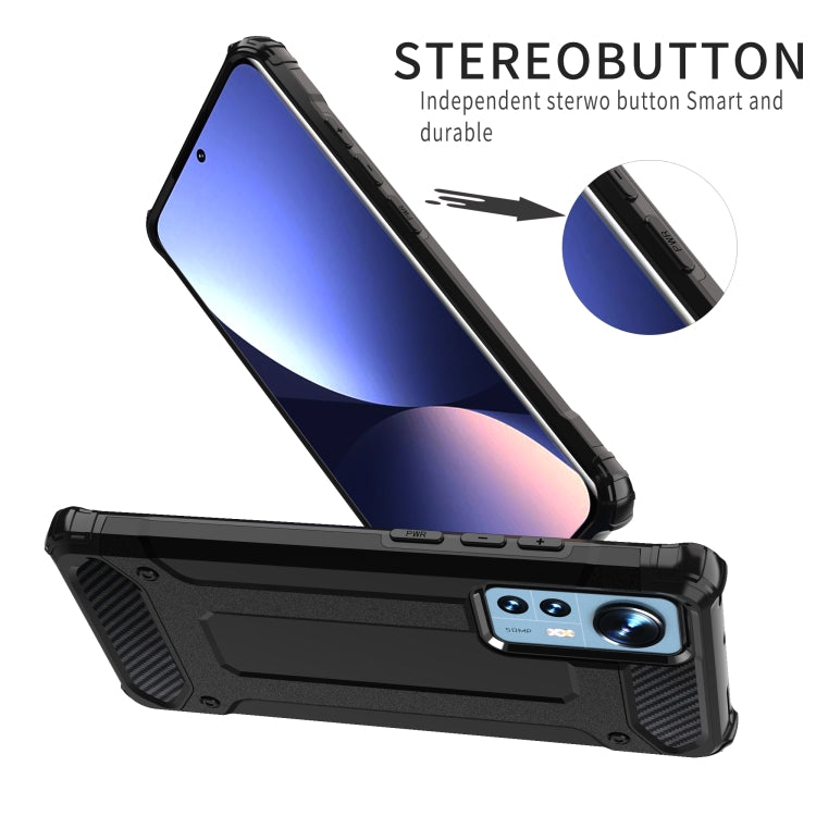 For Xiaomi 12 / 12X Magic Armor TPU + PC Combination Phone Case