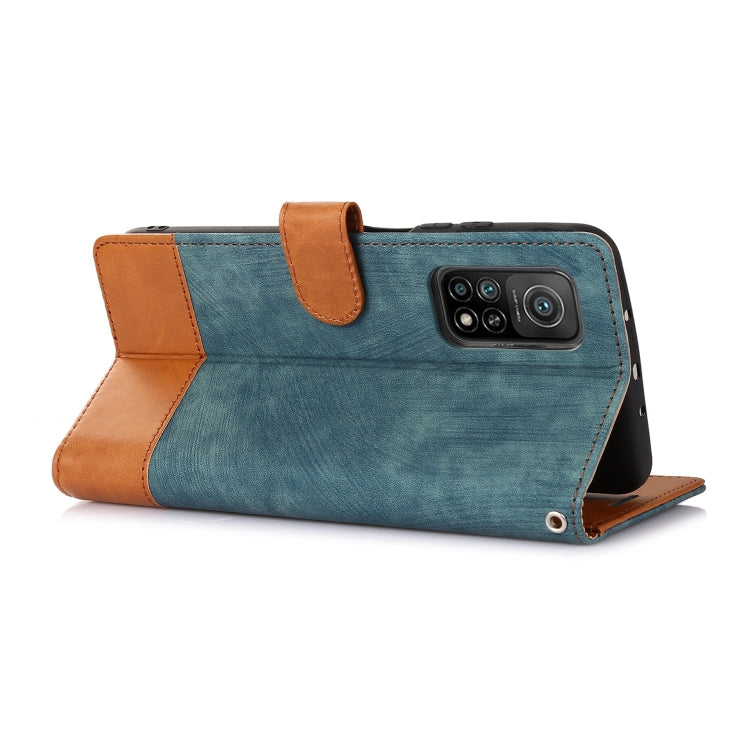 For Xiaomi Mi 10T 5G / 10T Pro 5G Splicing Leather Phone Case