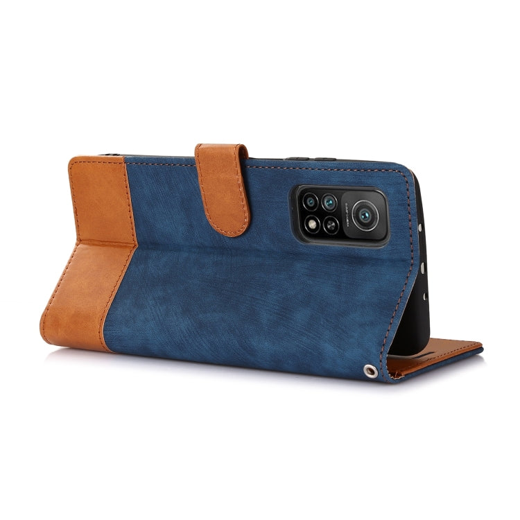 For Xiaomi Mi 10T 5G / 10T Pro 5G Splicing Leather Phone Case