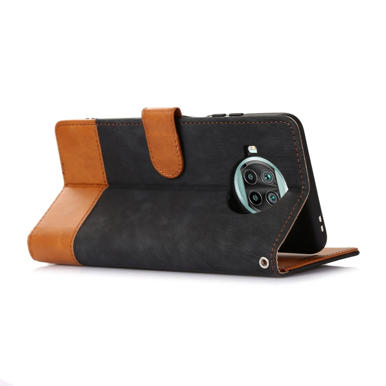 For Xiaomi Mi 10T Lite 5G Splicing Leather Phone Case