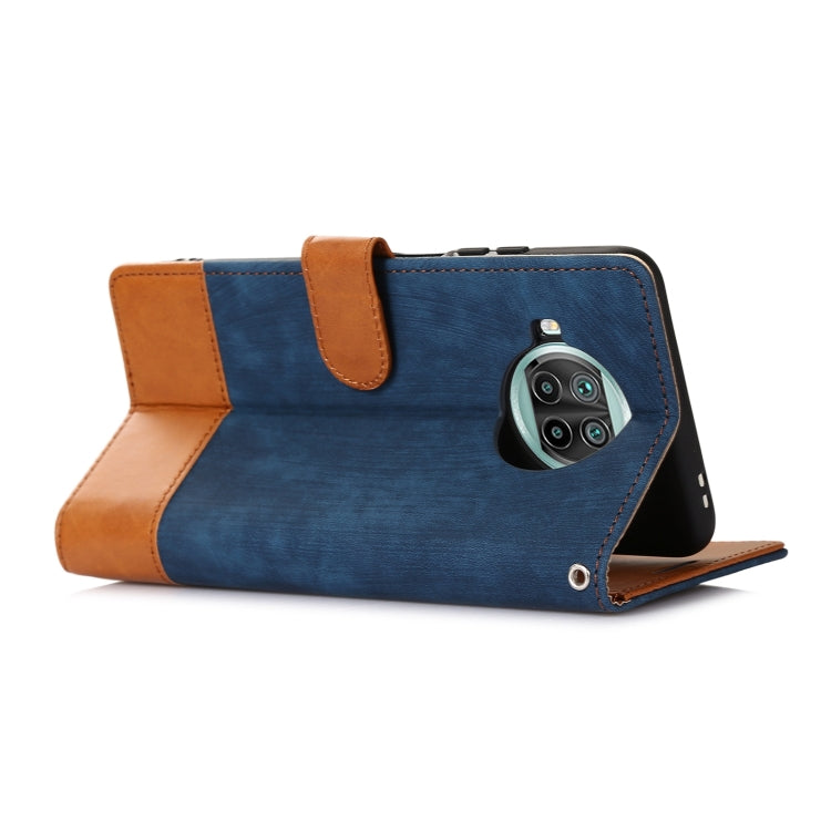 For Xiaomi Mi 10T Lite 5G Splicing Leather Phone Case