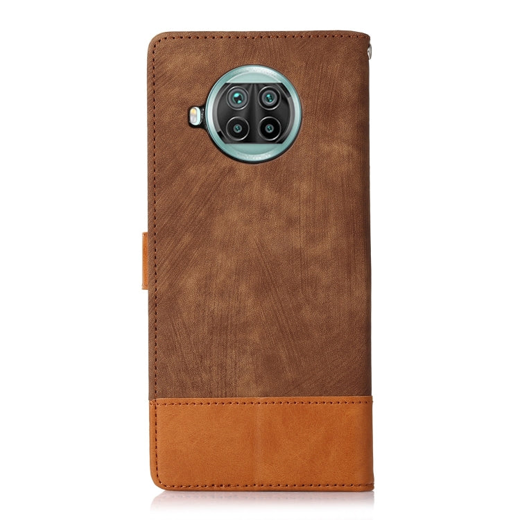 For Xiaomi Mi 10T Lite 5G Splicing Leather Phone Case