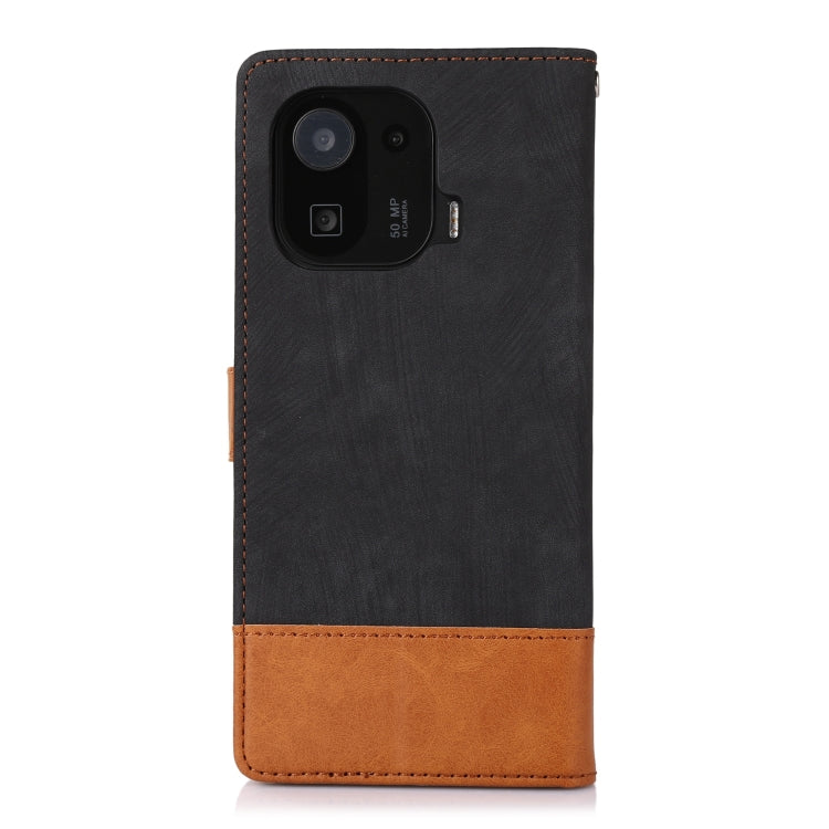 For Xiaomi Mi 11 Pro Splicing Leather Phone Case