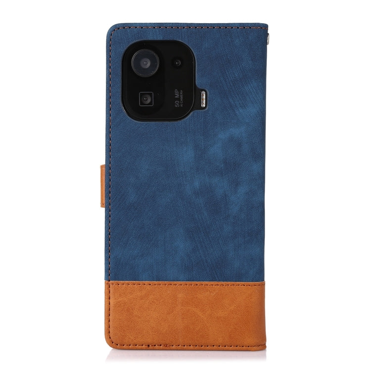 For Xiaomi Mi 11 Pro Splicing Leather Phone Case