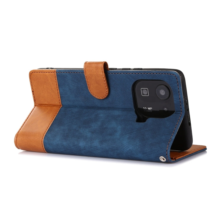 For Xiaomi Mi 11 Pro Splicing Leather Phone Case