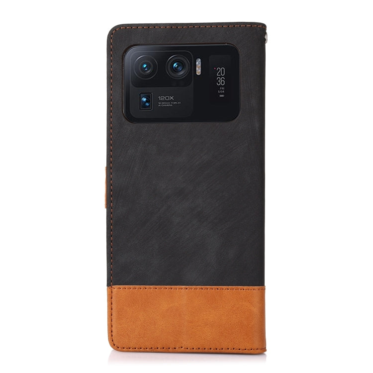 For Xiaomi Mi 11 Ultra Splicing Leather Phone Case