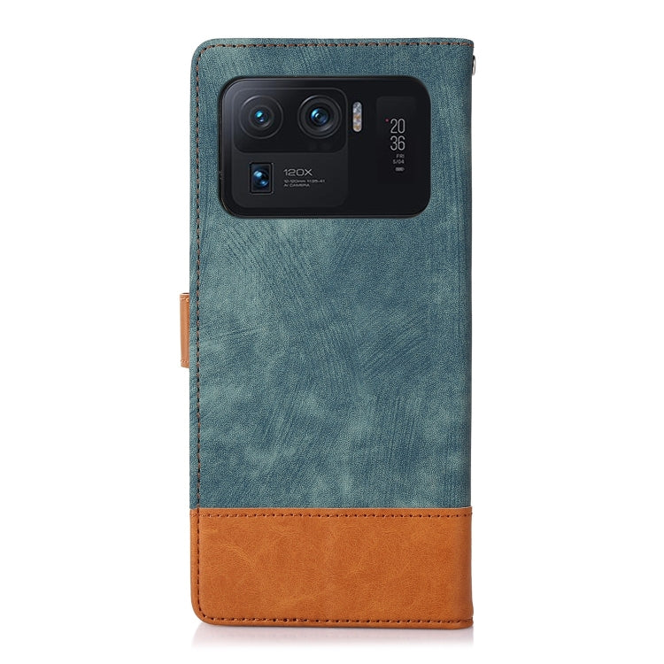 For Xiaomi Mi 11 Ultra Splicing Leather Phone Case