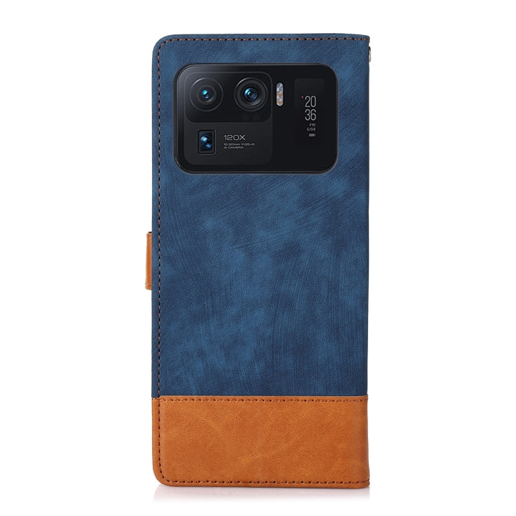 For Xiaomi Mi 11 Ultra Splicing Leather Phone Case