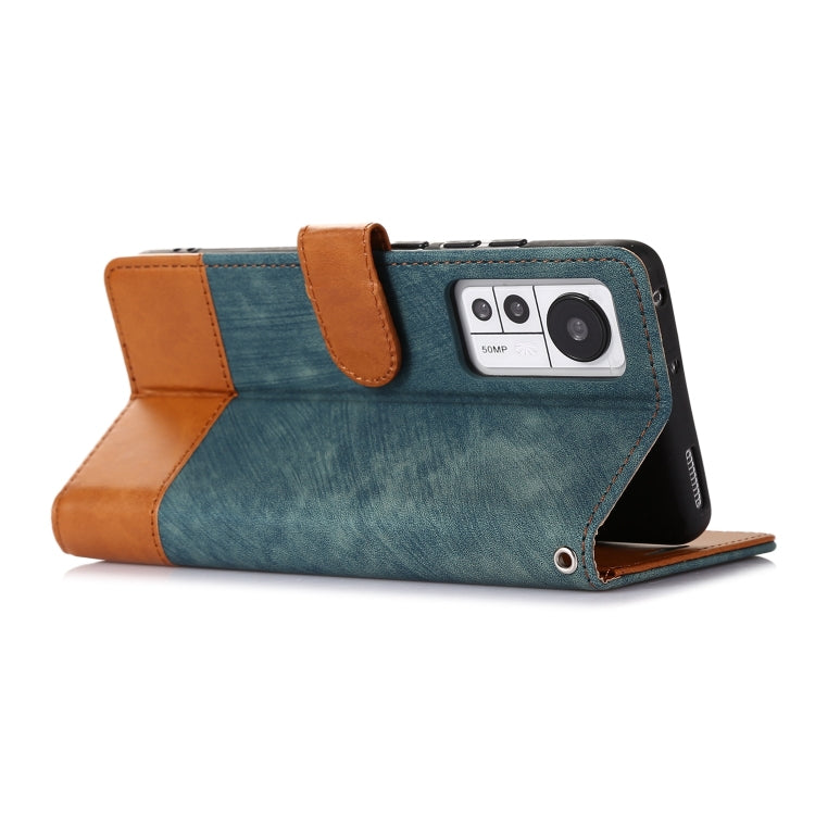 For Xiaomi 12 Splicing Leather Phone Case