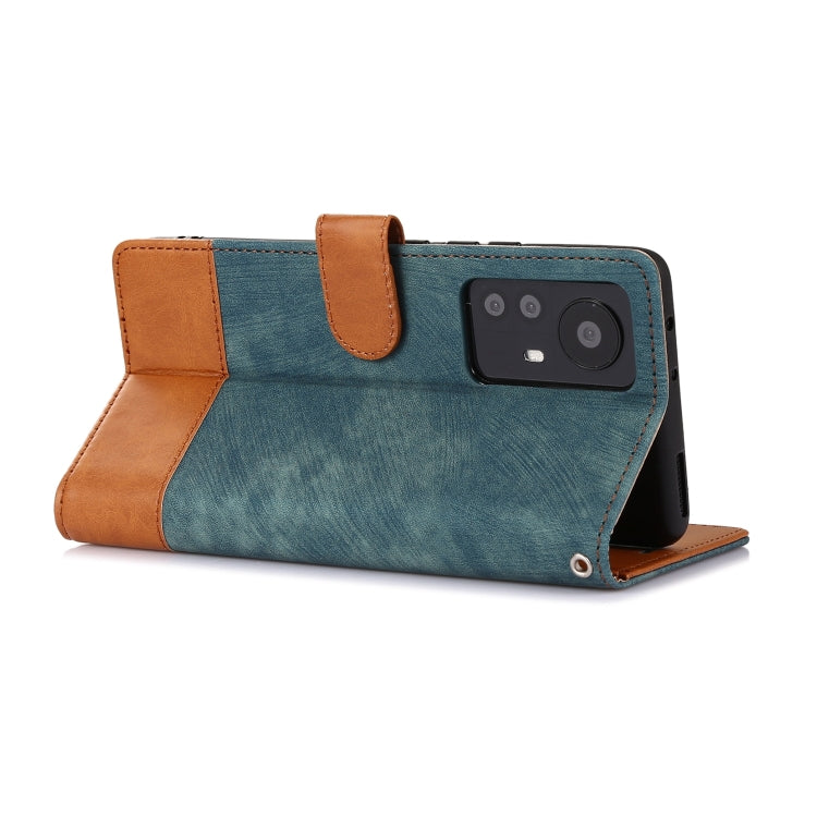 For Xiaomi 12 Pro Splicing Leather Phone Case