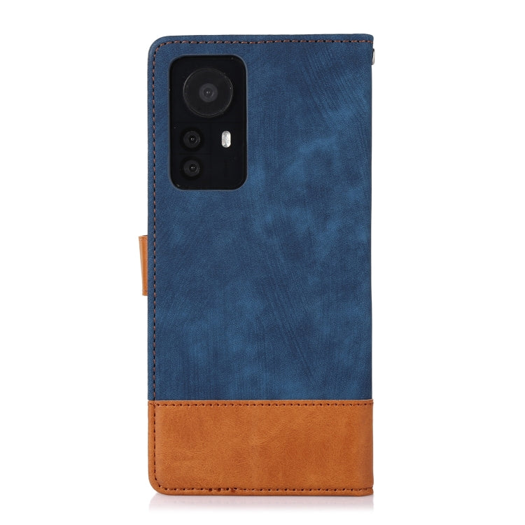 For Xiaomi 12 Pro Splicing Leather Phone Case