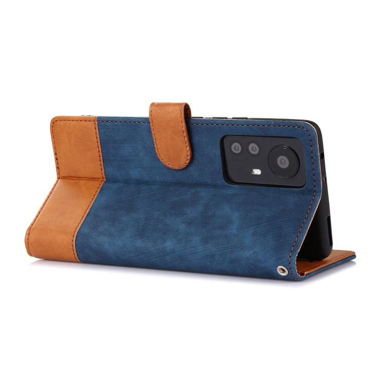 For Xiaomi 12 Pro Splicing Leather Phone Case