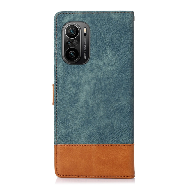 For Xiaomi Redmi K40 / K40 Pro Splicing Leather Phone Case