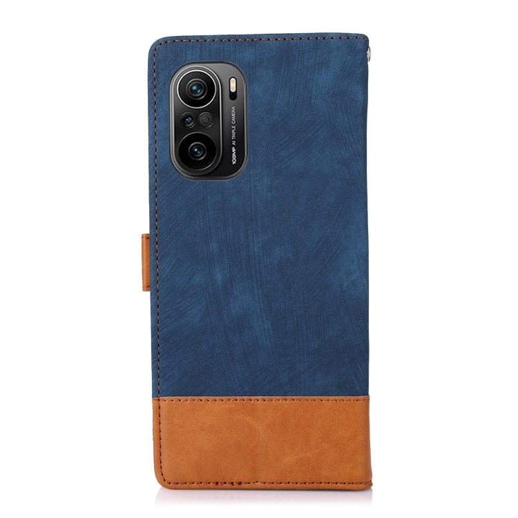 For Xiaomi Redmi K40 / K40 Pro Splicing Leather Phone Case