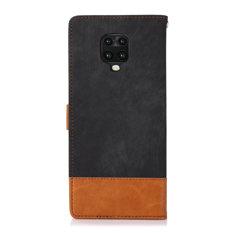 For Xiaomi Redmi Note 9 Pro / Note 9s Splicing Leather Phone Case