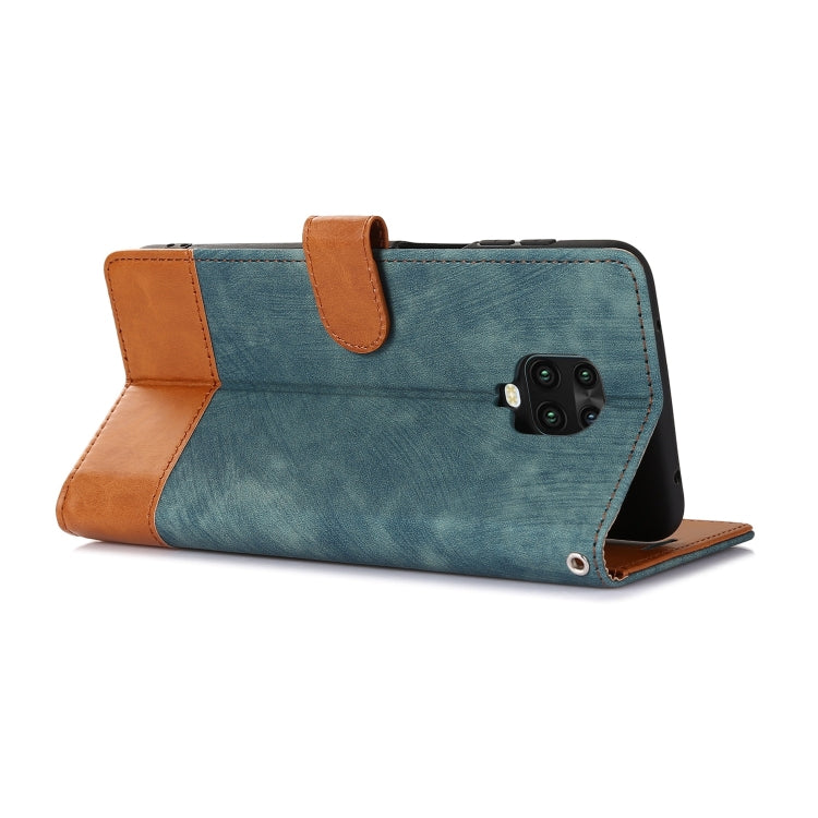 For Xiaomi Redmi Note 9 Pro / Note 9s Splicing Leather Phone Case