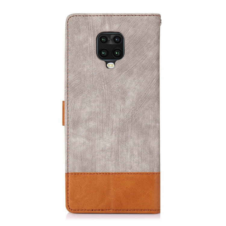For Xiaomi Redmi Note 9 Pro / Note 9s Splicing Leather Phone Case
