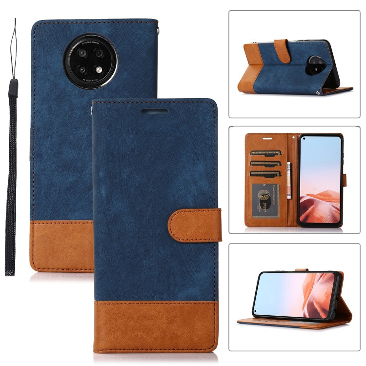 For Xiaomi Redmi Note 9T / Note 9 5G Splicing Leather Phone Case