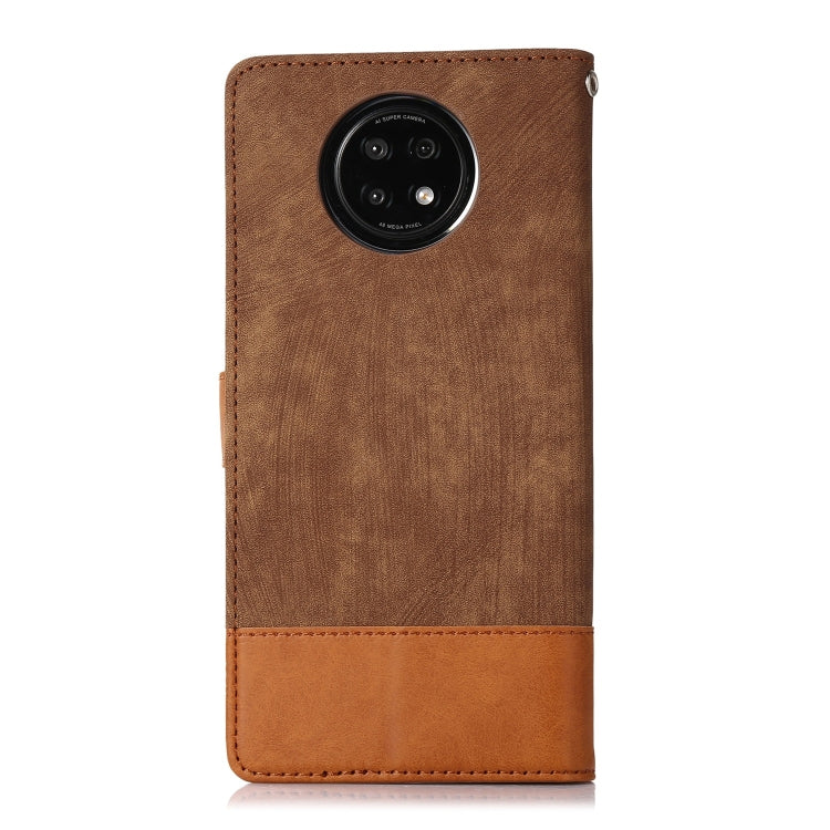 For Xiaomi Redmi Note 9T / Note 9 5G Splicing Leather Phone Case