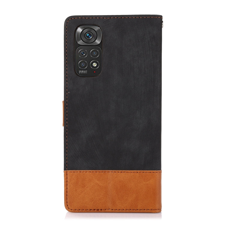 For Xiaomi Redmi Note 11 4G / 11s Splicing Leather Phone Case