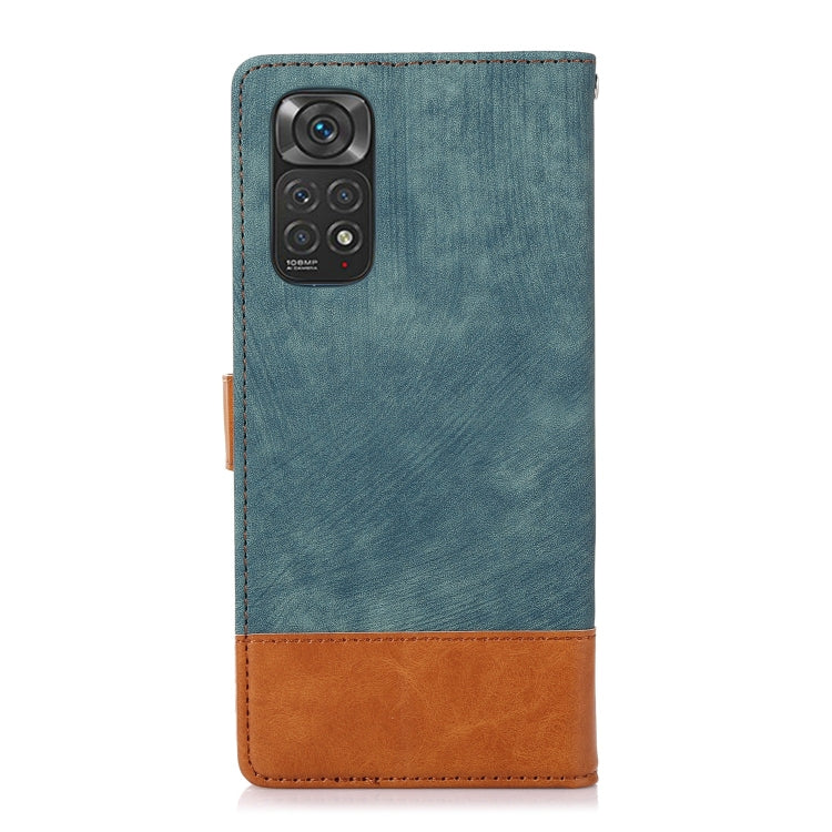 For Xiaomi Redmi Note 11 4G / 11s Splicing Leather Phone Case