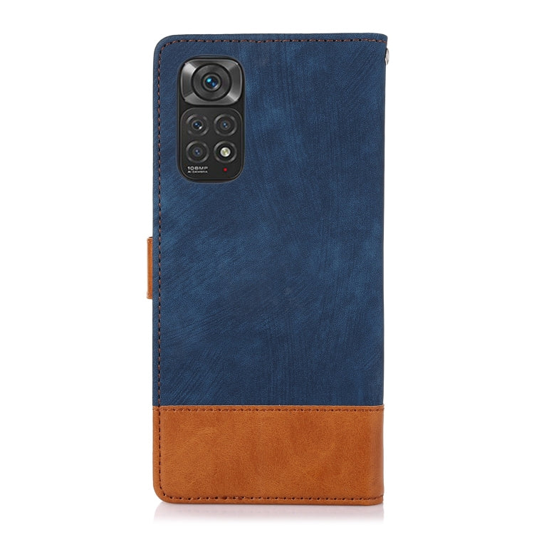 For Xiaomi Redmi Note 11 4G / 11s Splicing Leather Phone Case