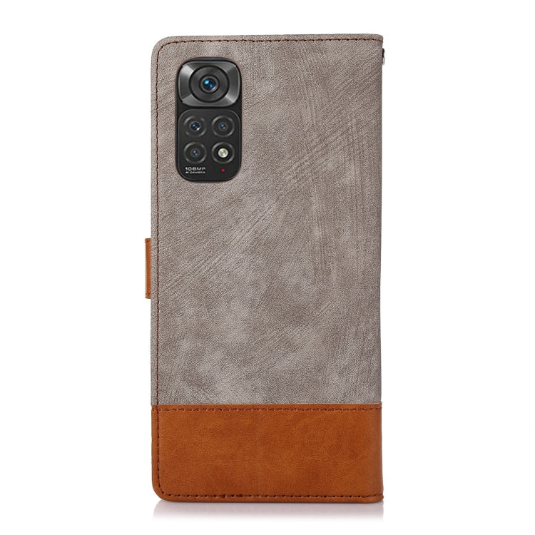 For Xiaomi Redmi Note 11 4G / 11s Splicing Leather Phone Case