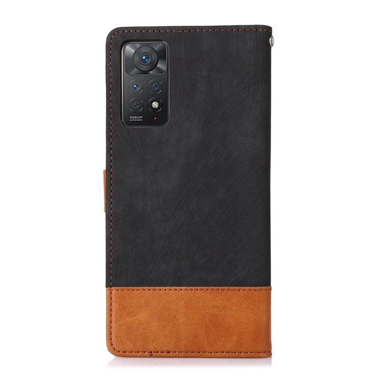 For Xiaomi Redmi Note 11 Pro 5G / 4G Splicing Leather Phone Case