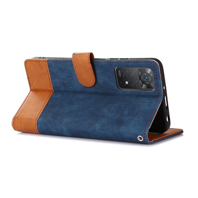 For Xiaomi Redmi Note 11 Pro 5G / 4G Splicing Leather Phone Case