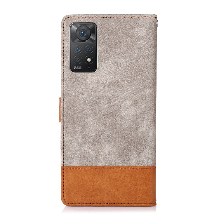 For Xiaomi Redmi Note 11 Pro 5G / 4G Splicing Leather Phone Case
