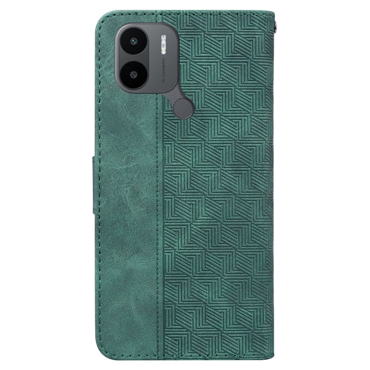 For Xiaomi Redmi A1+ Geometric Embossed Flip Leather Phone Case