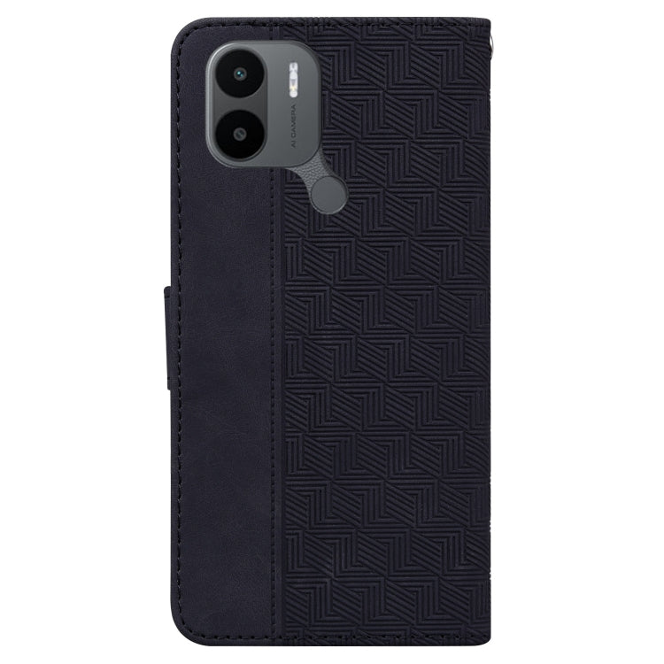 For Xiaomi Redmi A1+ Geometric Embossed Flip Leather Phone Case