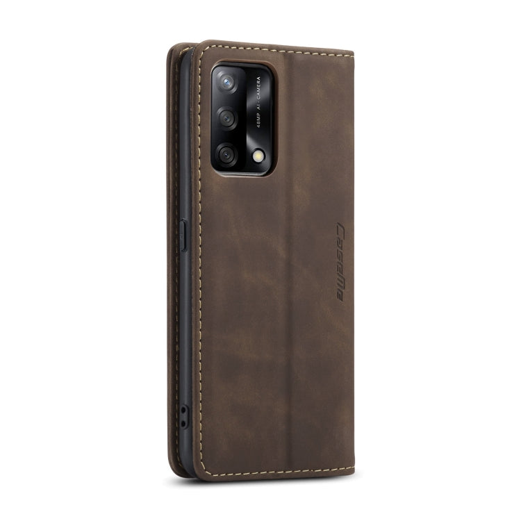 CaseMe 013 Multifunctional Horizontal Flip Leather Phone Case For OPPO F19/F19S/A74 4G/A95 4G/Reno6 Lite 4G Global