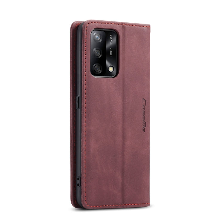 CaseMe 013 Multifunctional Horizontal Flip Leather Phone Case For OPPO F19/F19S/A74 4G/A95 4G/Reno6 Lite 4G Global