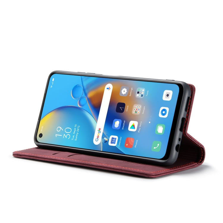 CaseMe 013 Multifunctional Horizontal Flip Leather Phone Case For OPPO F19/F19S/A74 4G/A95 4G/Reno6 Lite 4G Global