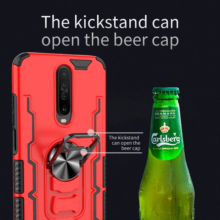 For Xiaomi Redmi K30 Shockproof PC + TPU Protective Case with Beer Opener & Car Holder