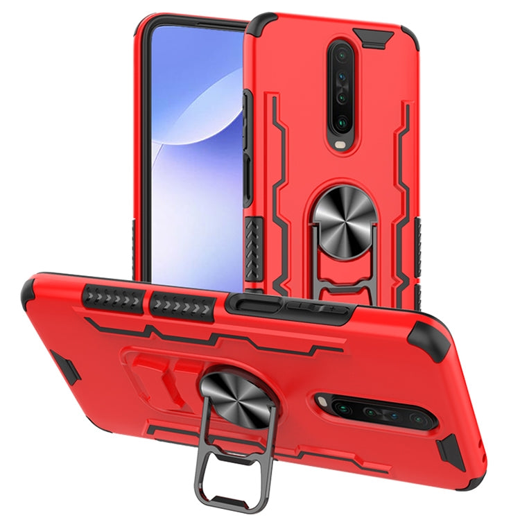 For Xiaomi Redmi K30 Shockproof PC + TPU Protective Case with Beer Opener & Car Holder