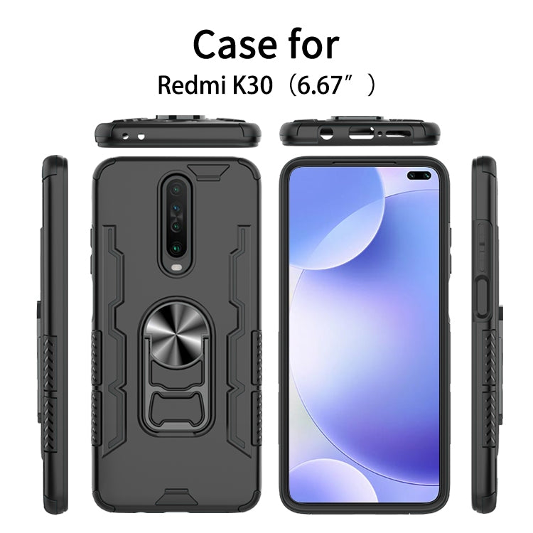 For Xiaomi Redmi K30 Shockproof PC + TPU Protective Case with Beer Opener & Car Holder