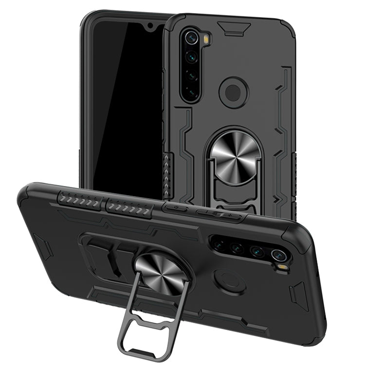 For Xiaomi Redmi Note 8 Shockproof PC + TPU Protective Case with Beer Opener & Car Holder
