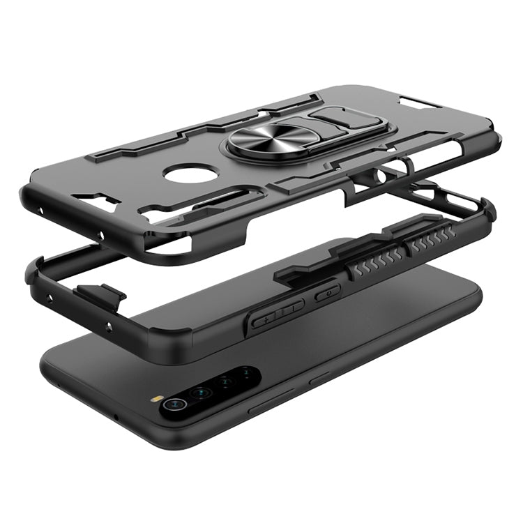 For Xiaomi Redmi Note 8 Shockproof PC + TPU Protective Case with Beer Opener & Car Holder