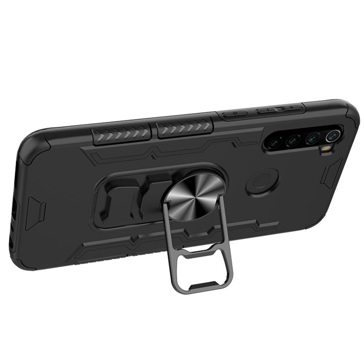 For Xiaomi Redmi Note 8 Shockproof PC + TPU Protective Case with Beer Opener & Car Holder