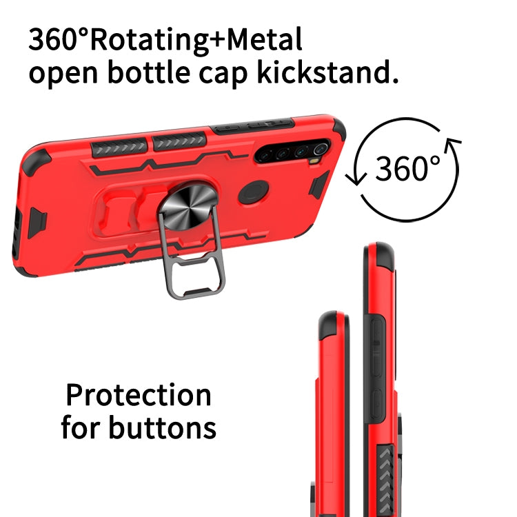 For Xiaomi Redmi Note 8 Shockproof PC + TPU Protective Case with Beer Opener & Car Holder