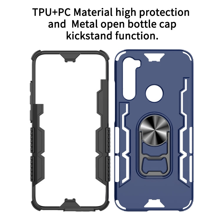 For Xiaomi Redmi Note 8 Shockproof PC + TPU Protective Case with Beer Opener & Car Holder