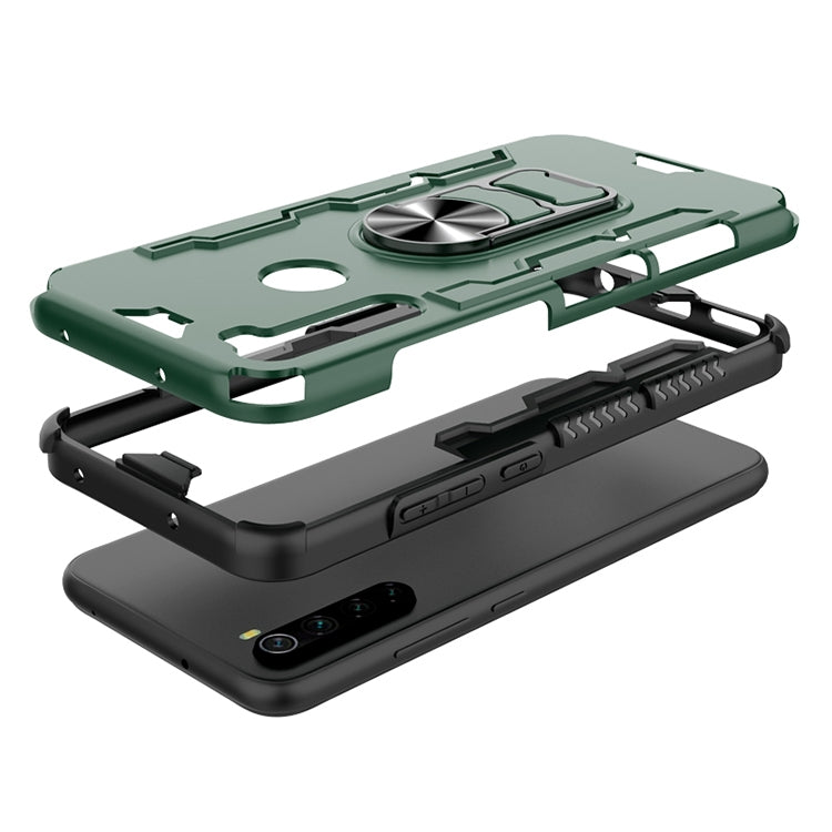 For Xiaomi Redmi Note 8 Shockproof PC + TPU Protective Case with Beer Opener & Car Holder
