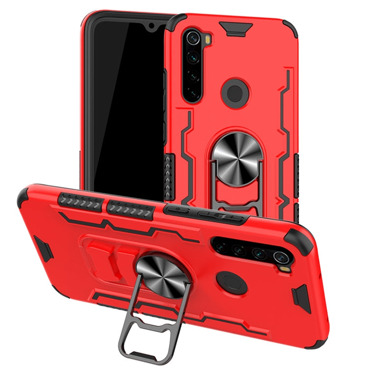 For Xiaomi Redmi Note 8 Shockproof PC + TPU Protective Case with Beer Opener & Car Holder