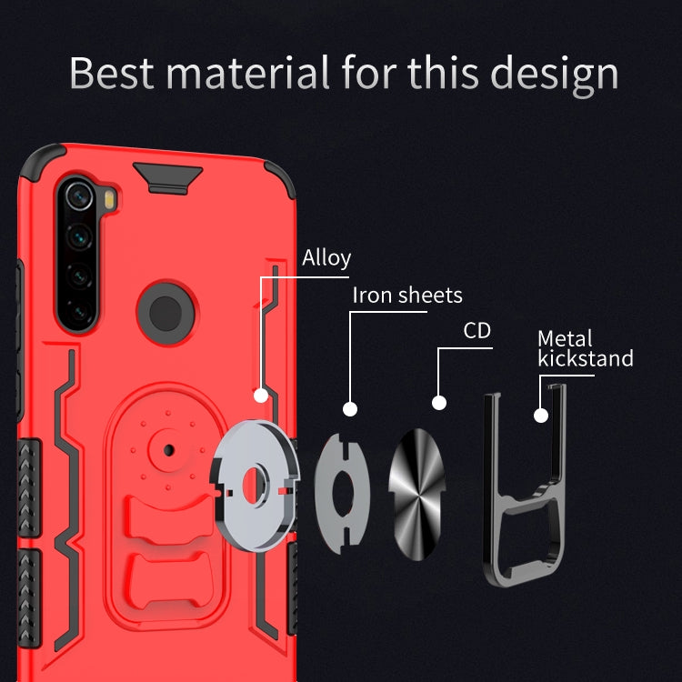 For Xiaomi Redmi Note 8 Shockproof PC + TPU Protective Case with Beer Opener & Car Holder