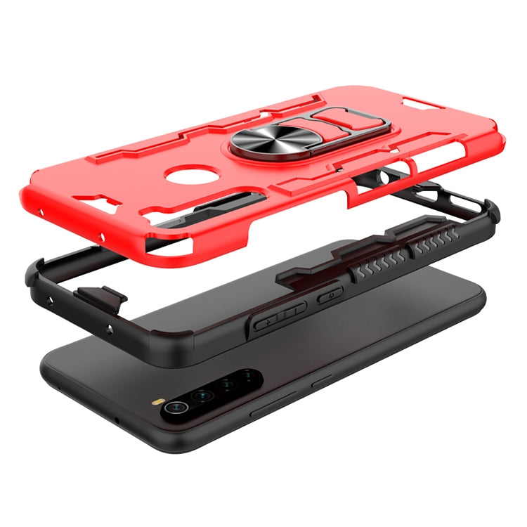 For Xiaomi Redmi Note 8 Shockproof PC + TPU Protective Case with Beer Opener & Car Holder
