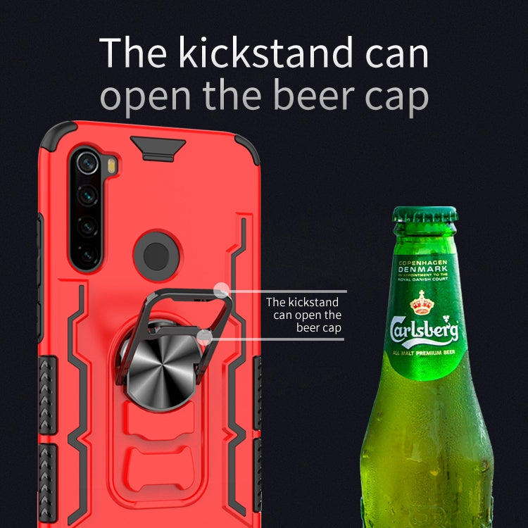 For Xiaomi Redmi Note 8 Shockproof PC + TPU Protective Case with Beer Opener & Car Holder