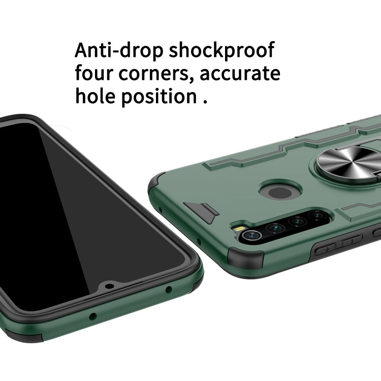 For Xiaomi Redmi Note 8 Shockproof PC + TPU Protective Case with Beer Opener & Car Holder