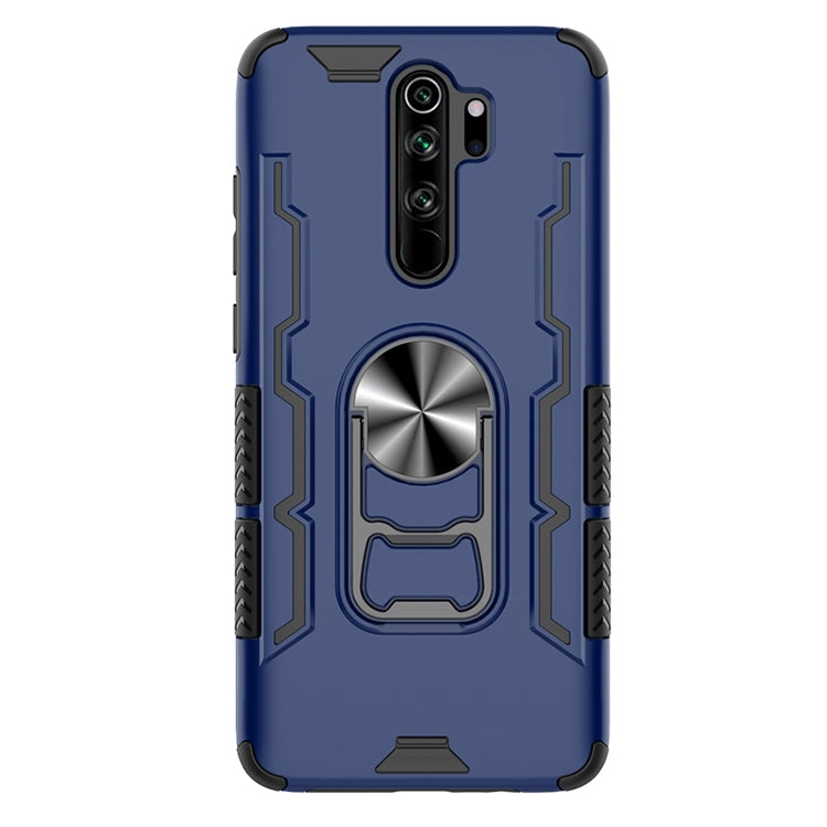 For Xiaomi Redmi Note 8 Pro Shockproof PC + TPU Protective Case with Beer Opener & Car Holder